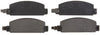 ACDelco 17D134 Professional Organic Front Disc Brake Pad Set