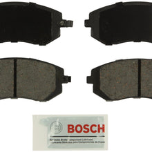 Bosch BE929 Blue Disc Brake Pad Set for Saab: 2005-06 9-2X; Subaru: 2003-06 Baja, 2003-10 Forester, 2002-14 Impreza, 2002-12 Legacy, 2002-12 Outback, 2013-14 WRX - FRONT