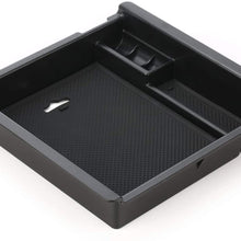 Vesul Armrest Secondary Storage Box Glove Pallet Center Console Tray Fits on Toyota Tacoma 2016 2017 2018 2019 2020