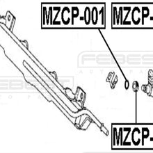 FEBEST MZCP-001 Fuel Injection Spray Jet Sealing Ring