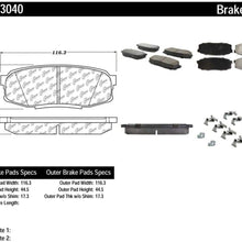 Centric 306.13040 Ceramic Brake Pad