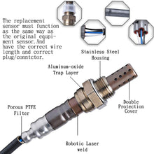 234-4260 Oxygen Sensor Upstream Downstream - MIKKUPPA O2 Sensor Replacement for Toyota Camry, Tacoma, Tundra, Lexus ES350, Original Replace