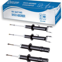 Shocks Struts,ECCPP Front Rear Shock Absorbers Strut Kits Compatible with 1999 2000 2003 2004 2005 2006 Chrysler Sebring/Dodge Stratus,1999 2000 Chrysler Cirrus/Plymouth Breeze 341604 71565 344610
