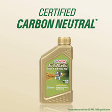 Castrol 03585 EDGE Bio-Synthetic 0W-20 Advanced Full Synthetic Motor Oil, 5 quart, 1 Pack