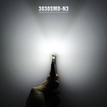 SIRIUSLED 194 LED Bulbs Extremely Super Bright 3030 Chipset for Car truck Interior Dome Map Door Courtesy License Plate Lights Compact Wedge T10 168 2825 Xenon White Pack of 10