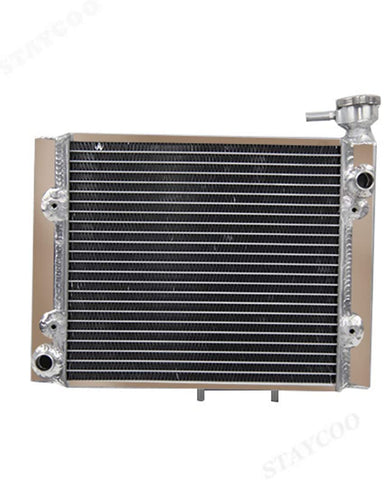 CoolingSky All Aluminum ATV Radiator for 2006-2014 Can-Am Outlander 500 650 800 4x4 HO EFI &MAX Models