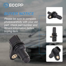 ECCPP Crank Crankshaft Position Sensor 237311VA0A 237311KT0A Fit for 2007-2012 Nissan Sentra, 2007-2012 Nissan Versa, 2009-2014 Nissan Cube, 2013-2014 Nissan NV200, 2007-2013 Nissan Tiida