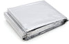 uxcell Outdoor Camping Solar Warming Mylar Emergency Blanket Silver Tone 82.7