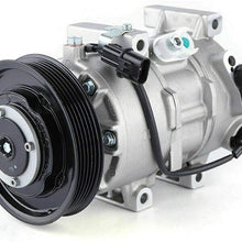 LianDu AC A/C Compressor Air Conditioner Compressor with A/C Clutch CO 20765C for KIA-Rio Hyundai-Accent 1.6L (with Automatic Temperature Control) 2012-2016