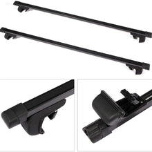 ROADFAR Roof Rack Aluminum 50" Top Rail Carries Luggage Carrier Fit for 2007-2011 for Jeep Patriot Sport Utility 4-door Baggage Rail Crossbars with Lock