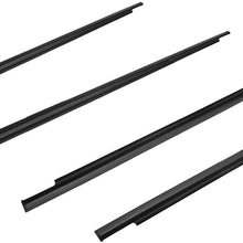 Toyota FJ Cruiser 2007 - 2014 Front & Rear Door Belt Mouldings Weatherstrip Genuine OEM OE