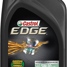 Castrol 03084C Edge 5W-30 Advanced Full Synthetic Motor Oil, 5 Quart