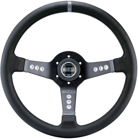 Sparco 015L800PL Steering Wheel (Strwhl L777 Leather Black)