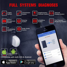 Autel MaxiAP AP200 Obd2 Scanner Bluetooth Auto OBDII Diagnostic Scan Tool for iOS & Android, Full System Car Check Engine Light Code Reader with Service Functions