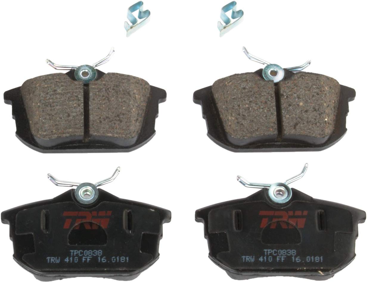 TRW TPC0838 Premium Ceramic Rear Disc Brake Pad Set