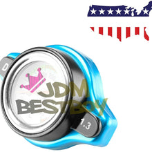 JDMBESTBOY 1.1 Bar Thermostatic Radiator Cap 13 PSI Pressure Rating with Temperature Gauge Aftermarket