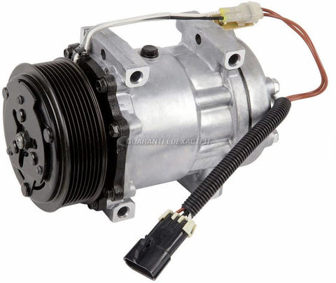 AC Compressor & 119mm 8 Groove A/C Clutch For Ford Motorhome RV 1998-2005 Replaces Sanden SD7H15 4303 4486 - BuyAutoParts 60-02131NA NEW