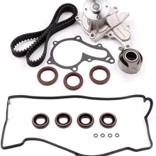 Timing Belt Kit including timing Belt water pump with gasket tensioner bearing etc,OCPTY Compatible for 1993 1994 1995 1996 1997 Geo Prizm/1993 1994 1995 1996 1997 Toyota Corolla