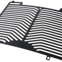 Gazechimp CNC Aluminium Motorcycle Engine Radiator Guard Protector Grille Grill Cover for Honda VFR1200X VFR1200 DCT 12-19 Motorbikes - Black