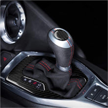 for Camaro Real Carbon Fiber Gear Shift Cover Trim for Chevrolet Camaro 2017-2020 Accessories 2pcs