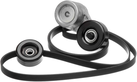 ACDelco ACK060966K1 Serpentine Belt Drive Component Kit, 1 Pack