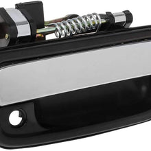 AUTEX 769MX Chrome Exterior Front Right Door Handle Passenger Side Compatible with Toyota Tacoma 1995-2004 Door Handle
