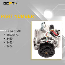 OCPTY Air Conditioner Compressor Compatible for GMC Envoy Isuzu Ascender Saab 9-7x CO 4910AC