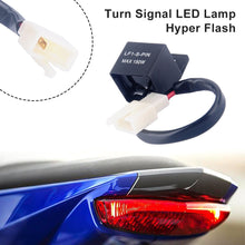 2-Pin LED Turn Light Flasher Relay 12V Universal Motorcycle Electronic Flasher Relay Emergency Led Light Indicator Light Flasher Relay