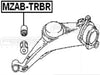 FEBEST MZAB-TRBR Arm Bushing for Rear Arm