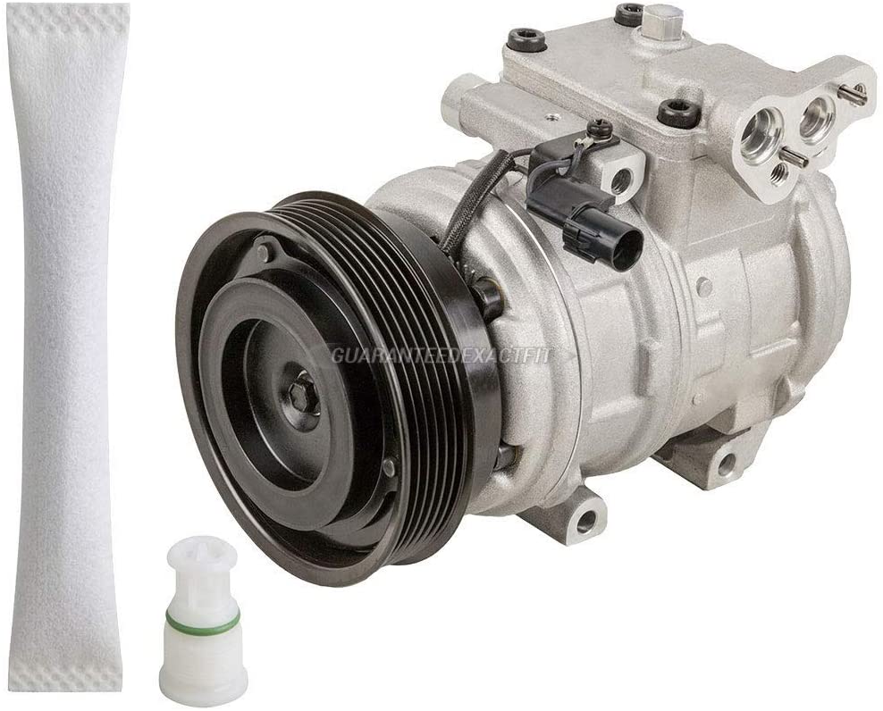 OEM AC Compressor & A/C Drier For Hyundai Genesis Coupe V6 2010 2011 2012 - BuyAutoParts 60-85581R4 New