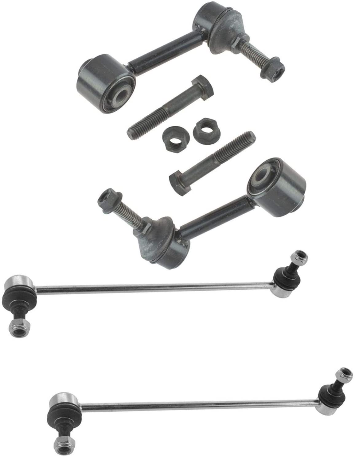 Stabilizer Sway Bar End Link Front Rear LH RH Set of 4 Kit Compatible With Audi VW New