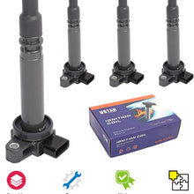 USTAR Ignition Coils 4 Pack compatible with Toyota Tacoma 2000-2004, Engine L4 2.4/2.7 Replaces 90919-02237
