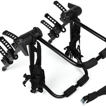 ZENITHIKE Trunk Mount Rack Car SUV CA-rgo Carrier Bike 3 Bike Trunk Rack - Max Load 35 lbs