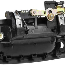 AUTEX 769MX Chrome Exterior Front Right Door Handle Passenger Side Compatible with Toyota Tacoma 1995-2004 Door Handle