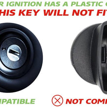 KeylessOption Keyless Entry Remote Control Uncut Blank Car Ignition Key Fob Replacement for CWTWB1U793