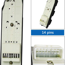 Front Driver Side Power Window Switch for 1997-2001 Toyota Camry 1998 1999 2000 2001 Toyota Corolla & 1998 1999 Toyota Avalon Replace 84820-AA011