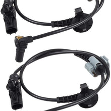AUTEX 2PCS ABS Wheel Speed Sensor Front Left & Right ALS1465 15229012 compatible with Cadillac Escalade EXT 2007-2012/Chevrolet Avalanche & Suburban 1500 & Tahoe 2007-2012/GMC Yukon XL 1500 2007-12
