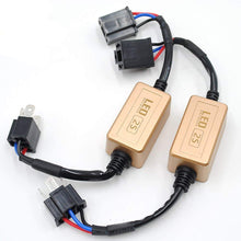 FOORDAY 2 Pcs LED Load Resistor H4 Car Decoder Warning Error Canceller for LED Headlights Fog Light DRL Bulbs