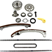 DNJ TK922VVT Timing Chain Kit for 2001-2015 / Lexus, Pontiac, Scion, Toyota/Camry, Corolla, Highlander, HS250h, Matrix, RAV4, Solara, tC, Vibe, xB / 2.0L, 2.4L / DOHC / 16V / 122cid, 2362cc, 2398cc