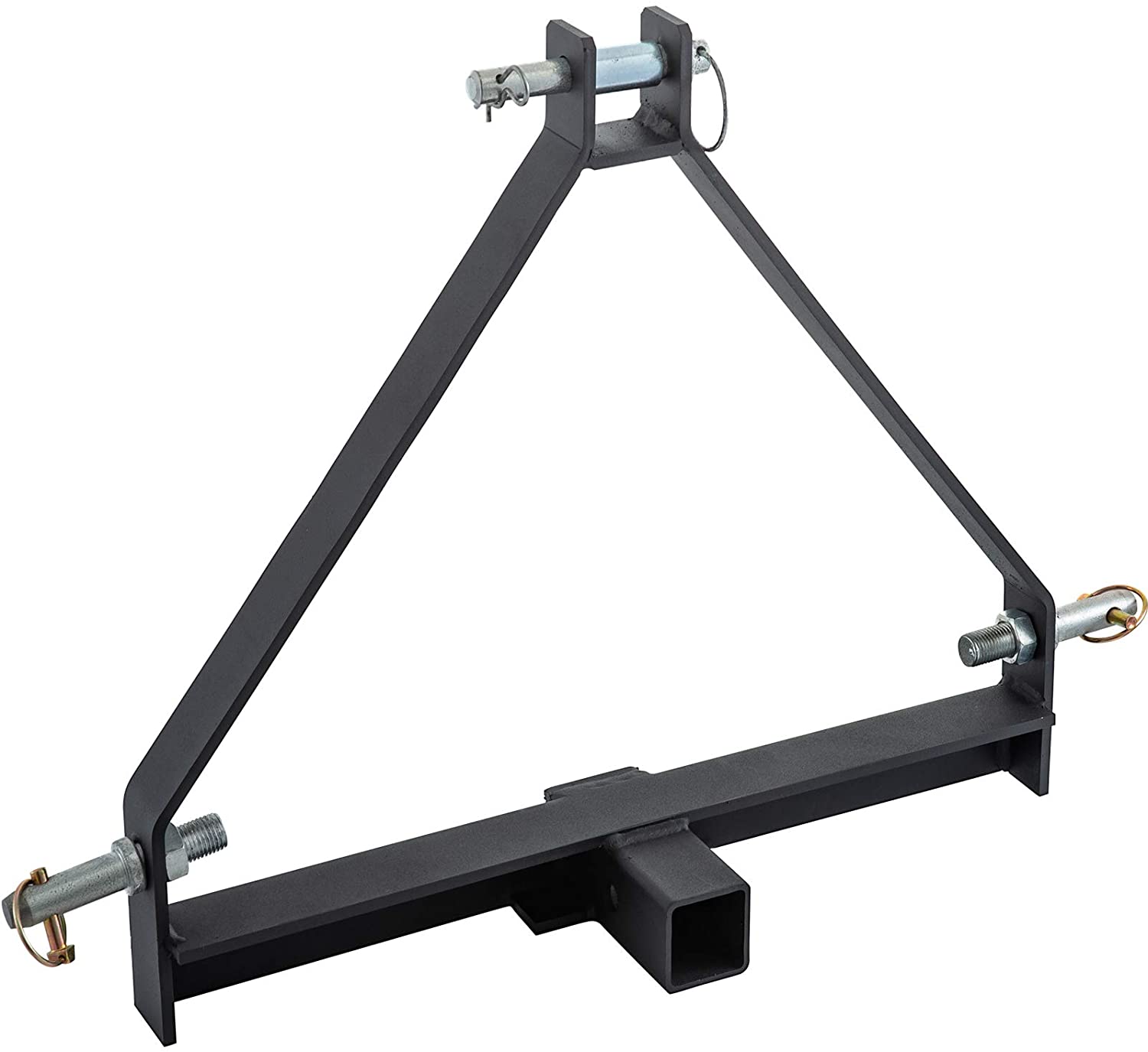 Mophorn 3 Point 2 Inch Heavy Duty Receiver Trailer Hitch Category 1 Tractor Drawbar 15 Inch Height