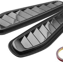GoolRC 1 Pair Universal Car Decorative Air Flow Intake Scoop Vent Cover Hood Fender