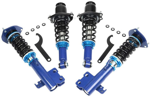 OCPTY Coilovers Suspension Lowering Kit Adjustable Full Coil Springs Struts Shock fit for 2003-2008 for Toyota Corolla /2003-2008 for Toyota Matrix