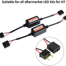 Duokon 2Pcs LED Decoder Headlight Decoder Canbus Error Free Warning Canceller for H7