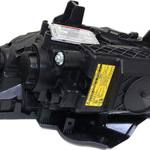 Headlight Compatible with HYUNDAI SONATA 2015-2017 RH Assembly HID with HID Kit
