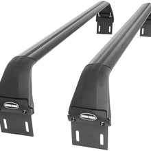 u-Box 2 Crossbars Bed Rack in Black fits for 2005-2021 Toyota Tacoma All Models