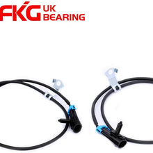 ABS Wheel Speed Sensor Front Left and Right ALS1331 ALS1333 For 1995-2000 Chevy Tahoe GMC Yukon, 1995-2002 Chevy Astro GMC Safari, 1995-1999 Chevy GMC K1500 Pickup, 99-00 Cadillac Escalade, Set of 2