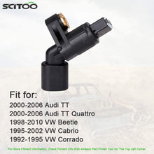 SCITOO 1 pc Front Right ABS Wheel Speed Sensor Fit for 2000 2003 2004 2005 2006 Audi TT TT Quattro,VW Golf Jetta Passat Beetle Cabrio Corrado R32 ALS465
