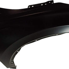 Front Fender Compatible with 2017-2018 Honda CR-V Primed Steel Passenger Side