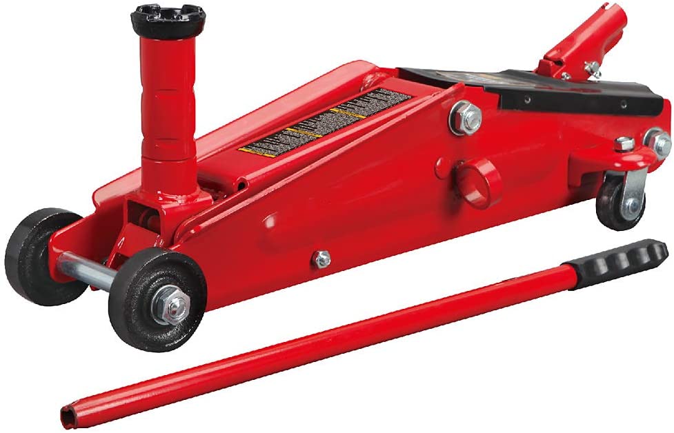 Torin T83006 Big Red Hydraulic Trolley Floor Jack: SUV / Extended Height, 3 Ton Capacity