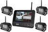 BOYO VTC700RQ-4 - Digital Wireless 4 Camera DVR System with 7” Monitor for Car, Truck, SUV and Van (4-Channel System)